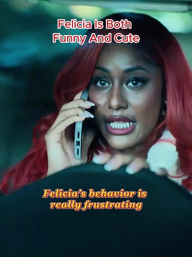 Felicia is both funny and cute. #beautyinblack #beautyinblackedit #felicia #fyp #mallory