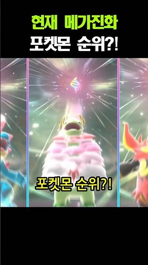 현재 메가진화 포켓몬 순위 TOP5 [포켓몬 챔피언스]