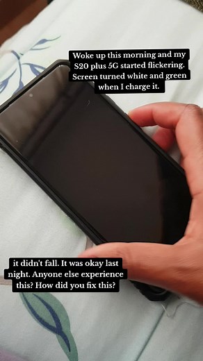 Samsung S20 Plus 5G Screen Flickering Fix