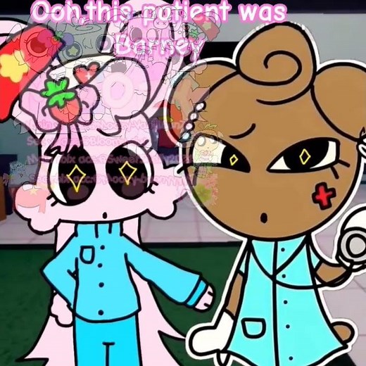 Part 1(Barney as a patient)#animalhospital #animation #moozy#cute #ibispaint