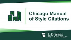 Chicago Manual of Style Citation (17th Ed.)