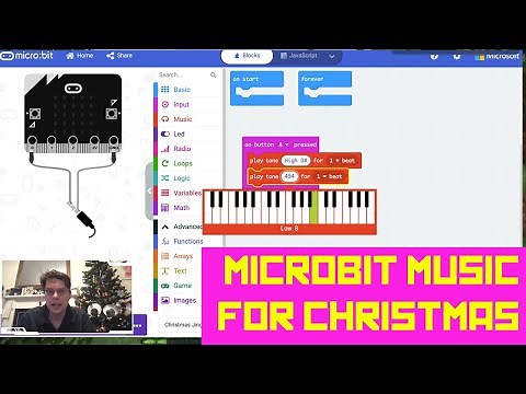 Advent 20 - The worlds easiest music maker! Microbit + Jinglebells