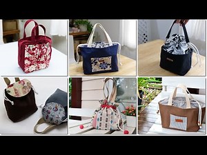 DIY, 6 types of drawstring bags tutorial | Compilation