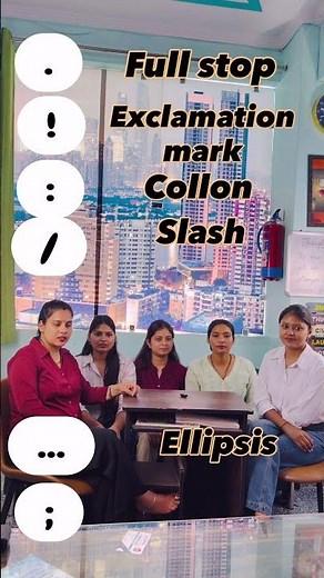 📚 Learn English Punctuation Marks in 60 Seconds! ✍️ | Full Stop, Comma, Exclamation Mark
