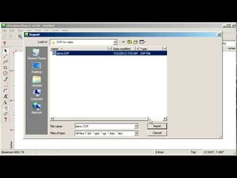 How to convert CAD files to eMachineShop via DXF