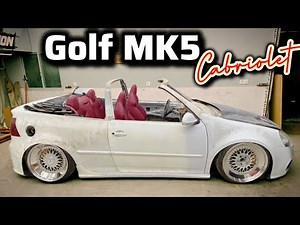 Estoy CONSTRUYENDO el ÚNICO Vw golf MK5 CABRIOLET del MUNDO!!!