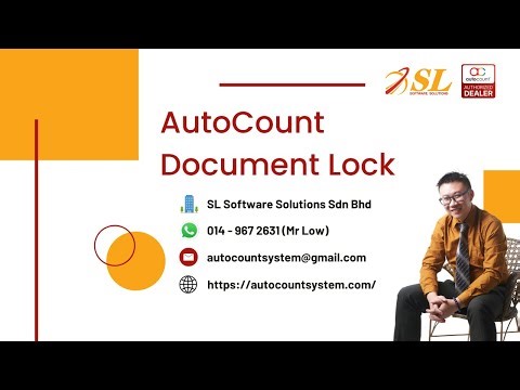 AutoCount Document Lock