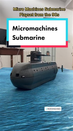 Orion J 22: 90s Micromachines Submarine Toy Review
