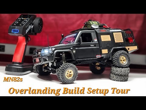 Upgraded MN82s Super Tourer Rc Crawler Setup Tour!