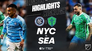Video New York City – Seattle Sounders. Highlights (Football. USA. MLS) / 18 October