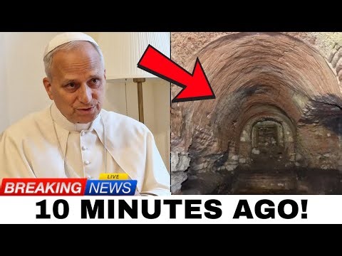 Pope Leo XIV Confirms Discovery of a Hidden Chamber Beneath St. Peter’s Basilica in Rome