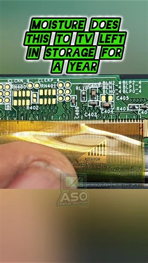 What happens to Samsung TV left in storage for a year?