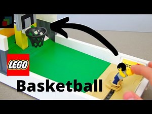 Working Lego Basketball Game