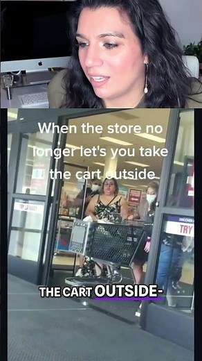 The Shopping Cart Just LOCKED Itself