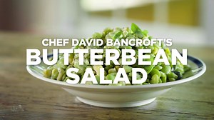 Chef David Bancroft's Butterbean Salad is elegantly simple: butterbeans, corn, basil, and a creamy #dukesmayo dressing. Learn how to make his Butterbean Salad from our partners at Garden & Gun Magazine. | Duke's Mayonnaise