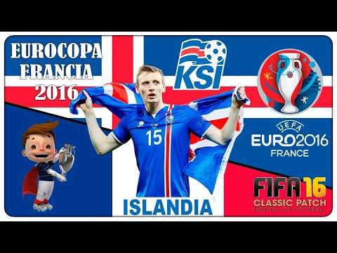 FIFA 16 CLASSIC PATCH ⚽ EURO 2016 CON ISLANDIA ⚽ PARTIDOS COMPLETOS ⚽ PC En Español