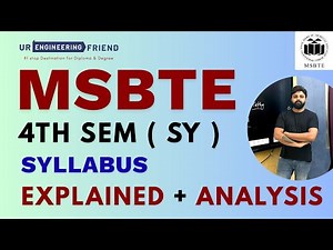 MBSTE Diploma 4th Sem K-Scheme Syllabus Analysis + Explained | Ur Engineering Friend