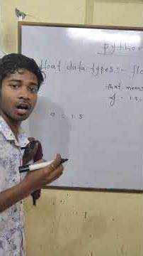 Python Float Data Type Explained in Hindi | Float Numbers Python #shorts