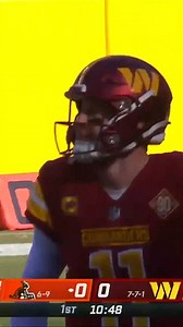 Some boos come down from he Washington fans as Carson Wentz throws an interception on the first drive of the game. | NFL on FOX