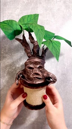 DIY Mandragora from Harry Potter ⚡️
