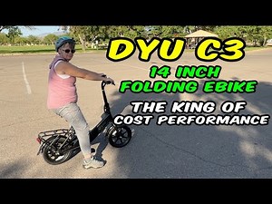 DYU C3 14 Inch Folding E-Bike Review #dyu #ebike #electricbicycle