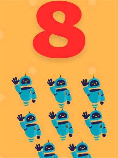 Let’s learn together!✨ Can you spot and count NUMBER 8 with me? 🎉🔢 Great job, little learners! 👏💛 #Number8 #KidsLearning #CountingForKids #LearnNumbers #EarlyLearningFun