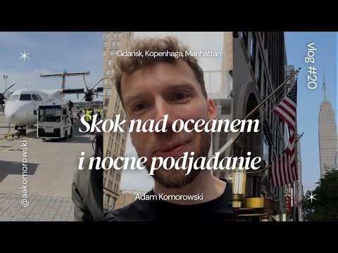 Vlog 20: wyjazd do USA 🇺🇸 Nowy Jork: dzień 1