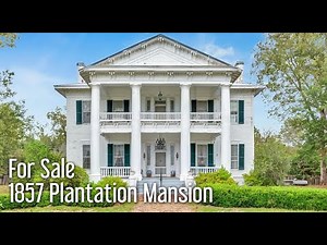 PLANTATION MANSION CIRCA 1857 WITH 100 ACRES FOR SALE