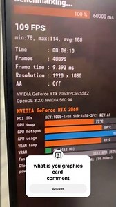 Testing my graphics card #pcgaming