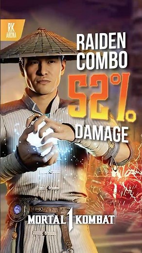 MK1 Raiden 52% INSANE Damage Combo! ⚡