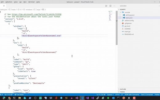 使用项目范本快速建立 Go 项目骨架