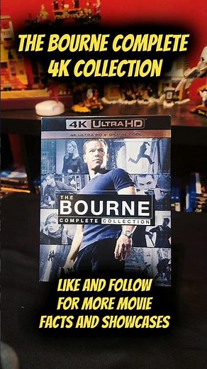 The Jason Bourne 4k Complete Collection! Immerse yourself in high-quality action and suspense.