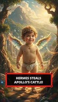 Hermes Steals Apollo’s Cattle | Greek Mythology’s Trickster Tale