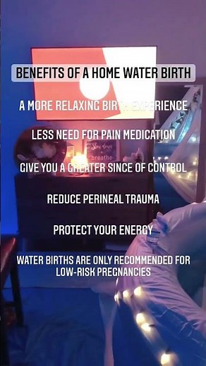 Birthing at home in water gives you a sense of power 💪 Your birth, your body, your baby, your choice