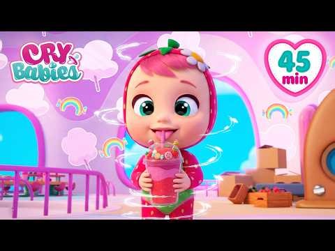 Coney Makes Yummy Smoothies for Friends! 🍓 Cry Babies Magic Tears | Full Episodes | Kids Cartoons