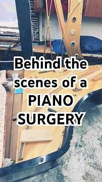 Removing the Cast-Iron Plate from a Baldwin Concert Grand | Piano Restoration