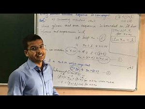 Proof , Theorem - Every Bounded Monotone Sequence is Convergent.