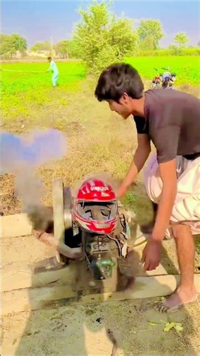 Amazing Diesel Engine Start Up With Stunt 😱😱