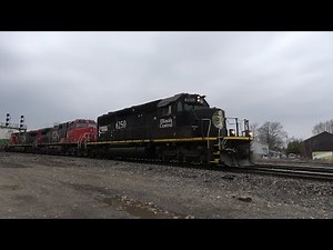 IC SD40-3 leading a CN train in 2024? CN 122 with Illinois Central 6250 leading at Paris Junction!