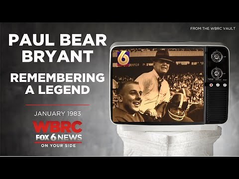 Coach Bryant - The Legend Remembered