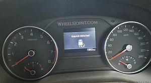 Key Not Detected, how to start the engine with this warning
