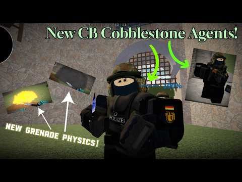 New Cobblestone CT Agents & Grenade Physics Improvements! Counter Blox Mini-Update! (ROBLOX)