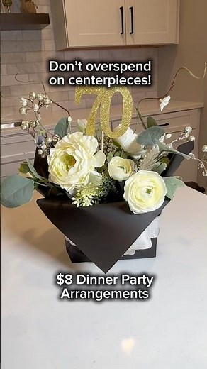 Dinner Party Centerpieces on a Budget