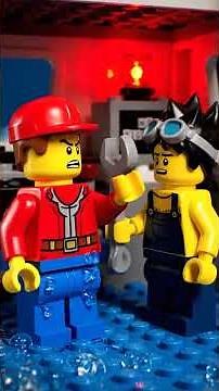 LEGO Pirate Ship vs GIANT Shark Attack! Epic Ocean Battle! P2