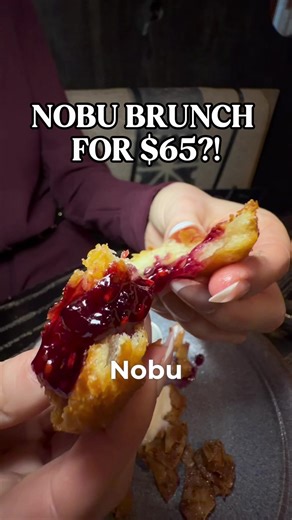 Luxury Sunday Brunch at Nobu Las Vegas for $65