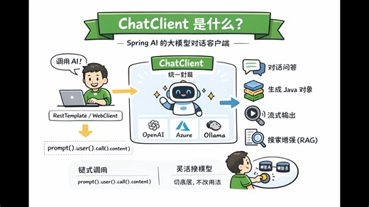 03-ChatClient【Spring AI Alibaba教程】十年大厂程序员讲解，通俗易懂