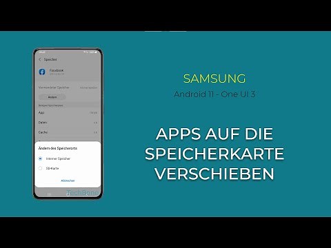 Apps auf die Speicherkarte verschieben - Samsung [Android 11 - One UI 3]
