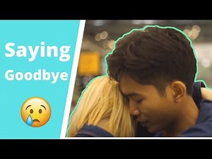 Long Distance Relationship Couples- LDR Saying Goodbye Compilation 😥 Emotional