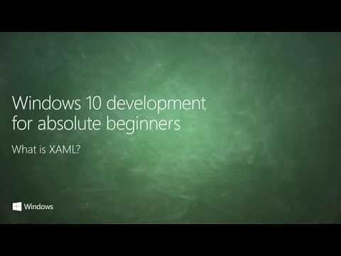UWP 004 | What Is XAML?
