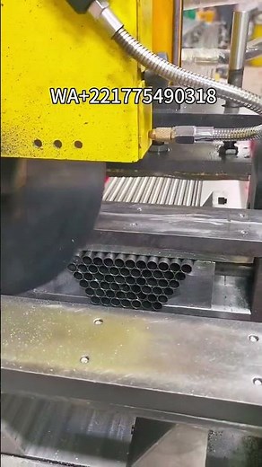 High-quality fully automatic CNC pipe cutting machine. #Pipecuttingmachine#CNCpipecuttingmachine